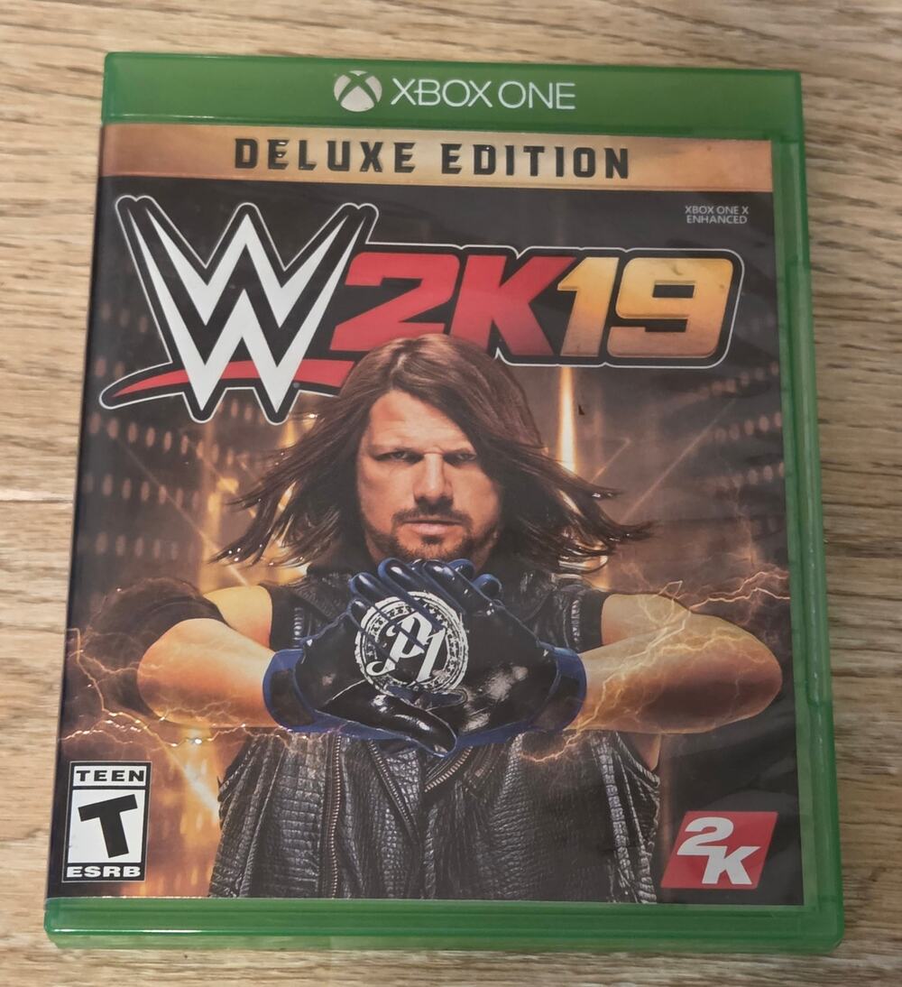 WWE 2K19 [Deluxe Edition] | Xbox One Pre-owned Untested Video Games CIB